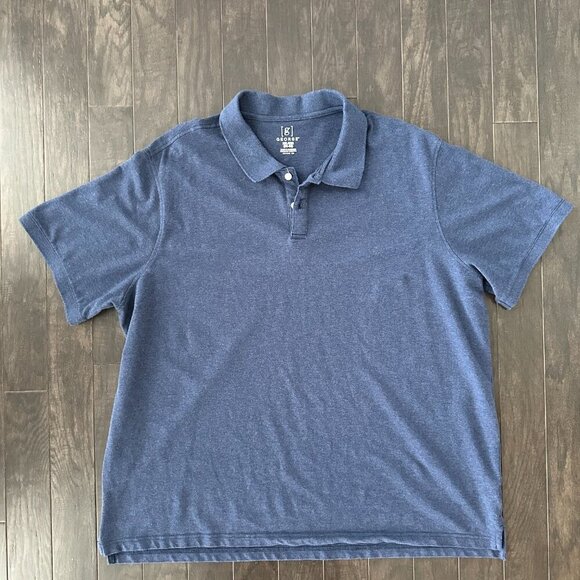 XXL George Men's Blue Polo Shirt - Picture 4 of 8